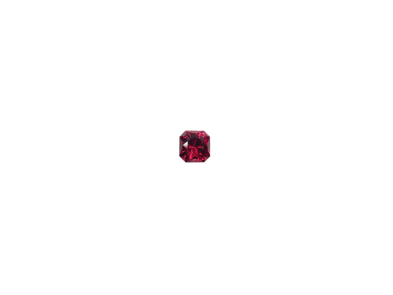 1.24ct Natural Rhodolite Garnet from Tanzania — view 1